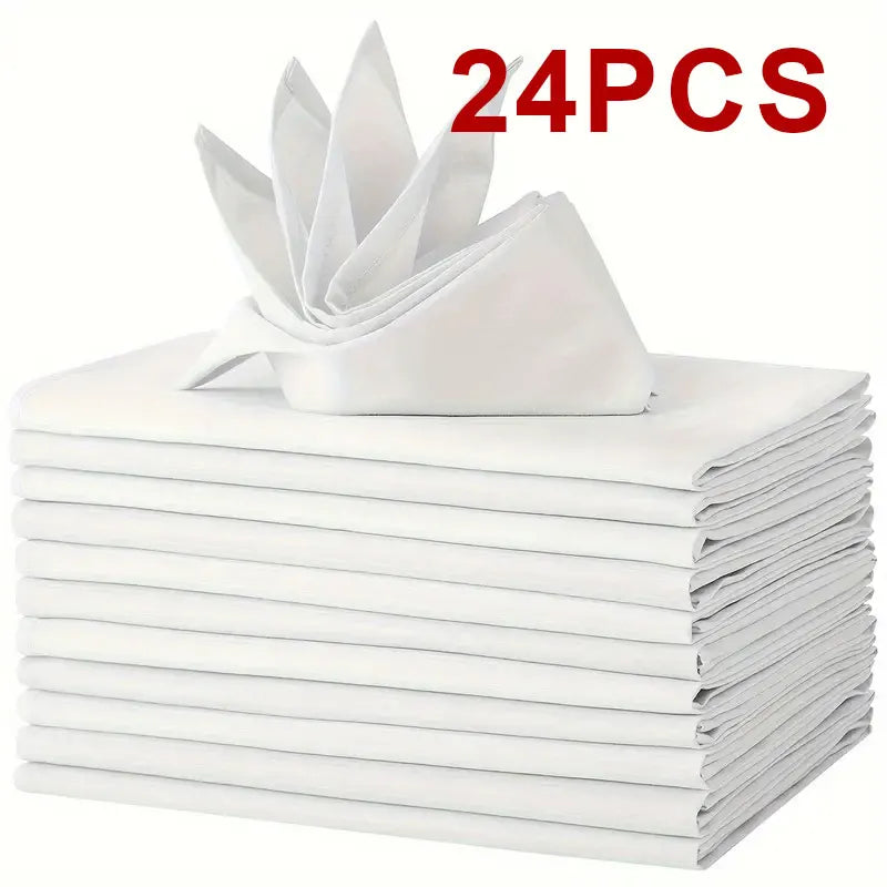 serviette table noël rouge vert coton décor cuisine salle manger pliable 40x40cm classique