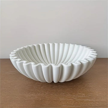 silicone moule dentelle ondulée bougie pot fleur bol rangement diy résine aromathérapie décoration moderne