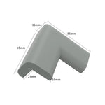 protège bords adhésifs transparent moderne rose clair beige gris clair maison meuble table góc
