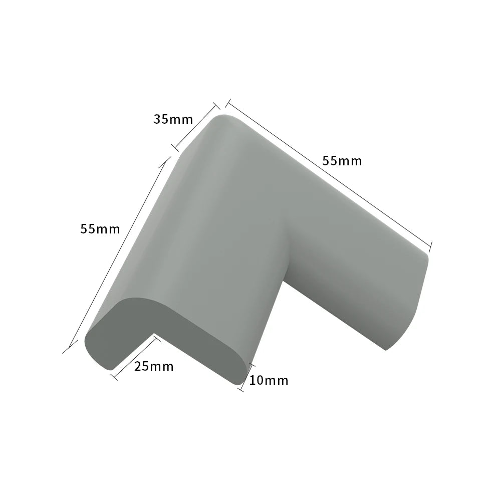 protège bords adhésifs transparent moderne rose clair beige gris clair maison meuble table góc