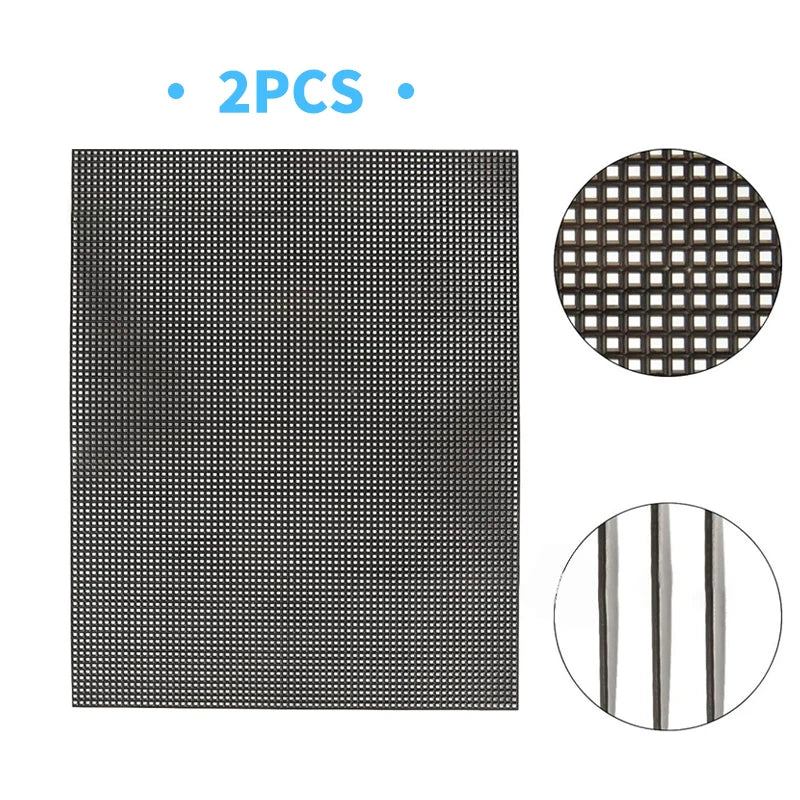 grille perforée moderne noir blanc plastique travaux manuels couture broderie tissage
