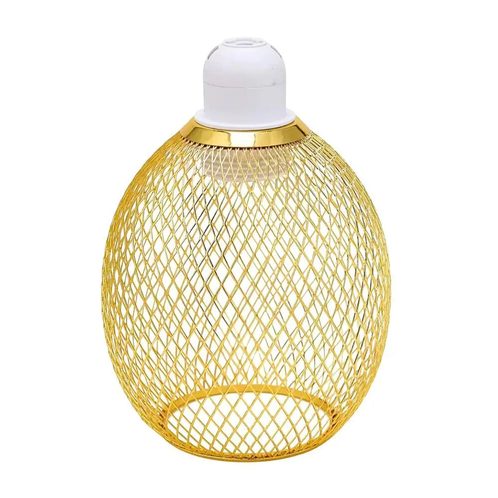 abat jour moderne or maille fine opacité intérieur décoration maison luminaire simple led