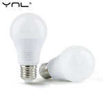 ampoules led 3w 6w 9w 12w 15w 18w e27 haute luminosité blanc opaque lisse