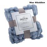couverture polaire beige rayures hiver douce polyester coton 100x150cm 70x100cm 45x65cm confortable fixations