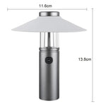 lampe camping led rechargeable étanche aimant crochet portable moderne gris métallique abs cale six