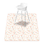 tapis imperméable anti dérapant voitures rayures dinosaures fleurs moderne enfantin blanc orange bleu vert