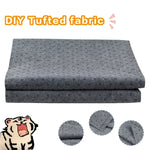 tissu polyester coton gris petits motifs géométriques moderne résistant abrasion durableUsageIdéo