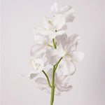 décoration intérieure orchidée artificielle violette rose blanche moderne mariage anniversaire baby shower