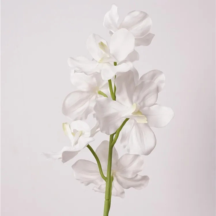 décoration intérieure orchidée artificielle violette rose blanche moderne mariage anniversaire baby shower
