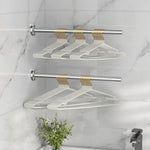 porte serviettes mural acier inoxydable finition noire texture mat moderne murale serviettes