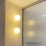 lampe murale moderne blanc adhésive éclairage quotidien cuisine chambre salon verre led