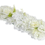 guirlande florale artificielle décoration maison blanc rose pâle vert clair clips romantiqueintérieur