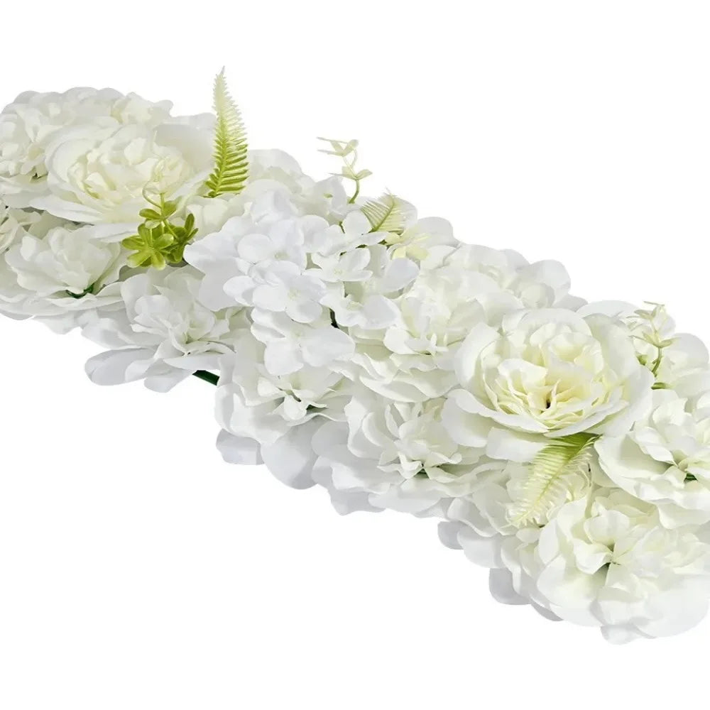 guirlande florale artificielle décoration maison blanc rose pâle vert clair clips romantiqueintérieur
