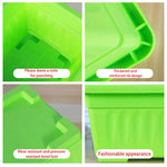 bac fleurs moderne rayures horizontales blanc jaune rose vert marron plastique jardinageintérieur