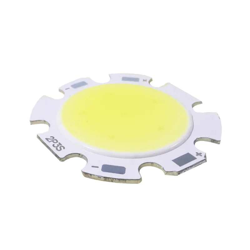 source lumineuse led blanc chaud 3000k blanc pur 6000k rond lisse moderne 3w 5w