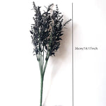 bouquet artificiel feuilles noires modernes décoration intérieure halloween minimalisteextérieurcoration événementiel