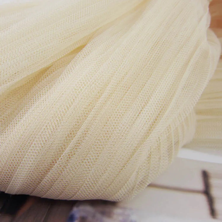tissu polyester plissé rayures plissées beige clair jaune vert rose bleu moderne élégant translucide