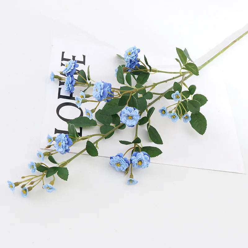 décoration maison bouquet fleurs artificielles couleurs variées moderne minimaliste valentin mariage anniversaire