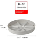 support plante moderne rayures horizontales gris foncé vert foncé blanc opacitéversible grille tailles