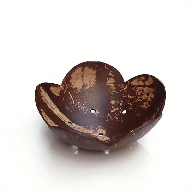 bol marron artisanal texture naturelle taches blanches rangement dessert ornements créatifs bricolage farmhouse decoration