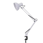 lampe moderne articulée clip noir ampoule E27 interrupteur led opacité fonctionnelle chambre étude