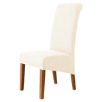 housse chaise moderne tissu géométrique vert clair protection salissures 35 43cm haute qualité