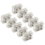 connecteur ruban led transparent 10mm strip strip wire 8mm pragmatique vis fixé