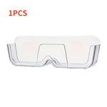 rangement lunettes adhésif transparent moderne boîte pièce PVC respectueux environnement
