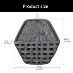 panier tressé suspension murale fleurs plantes séchées rustique bohème champêtreversible crochet