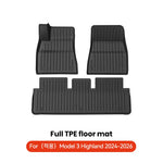 tapis sol voiture noir rayures horizontales minimaliste anti dérapant boucle spécifique imperméable intérieur auto