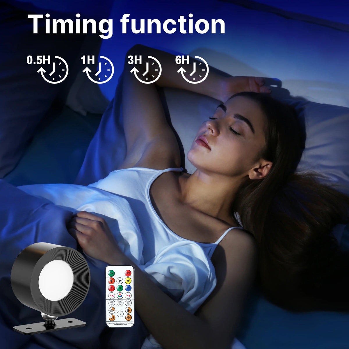 Lampe murale LED RVB pour salon