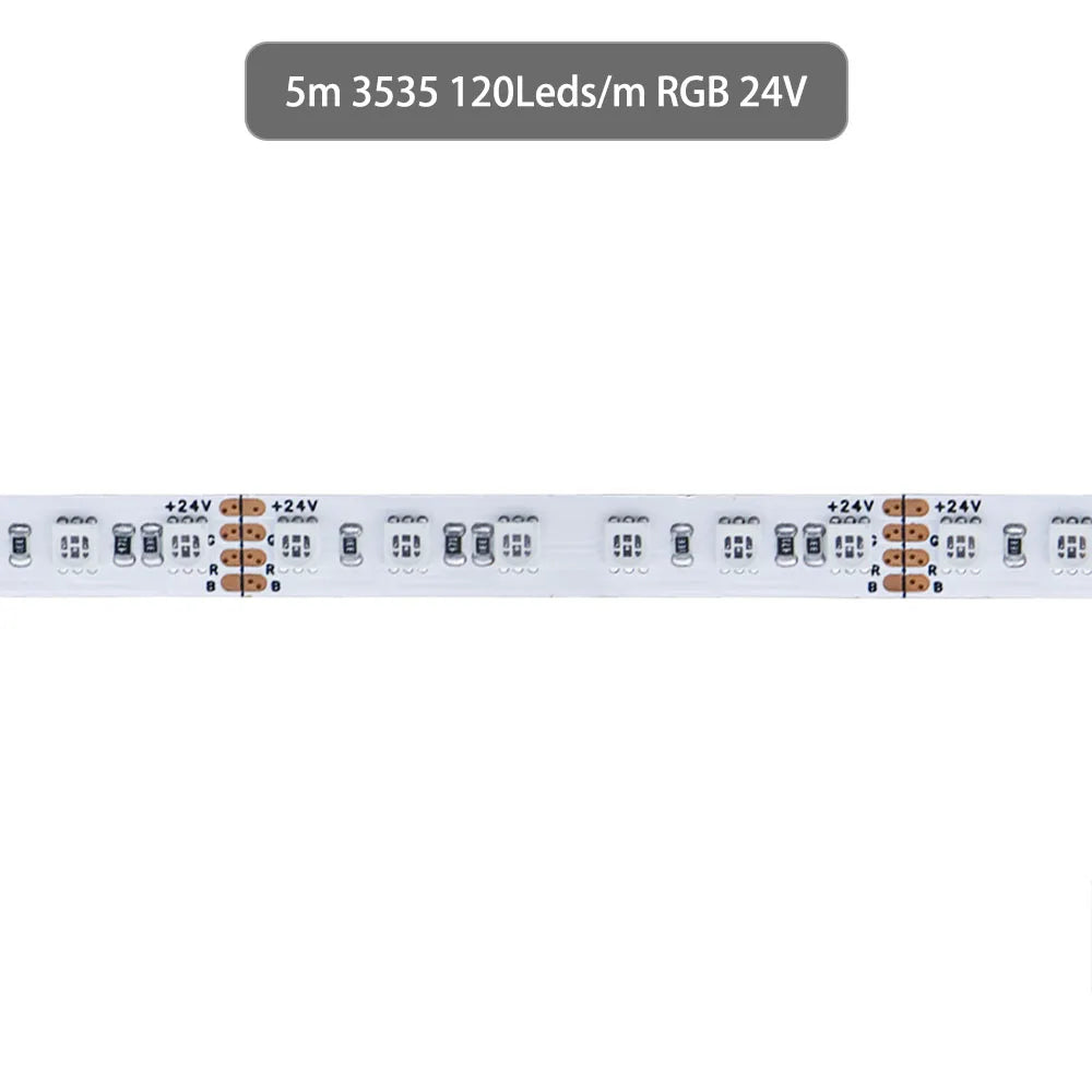 ruban led blanc moderne 120 leds adhésif ip30 24v 12v décoration maison