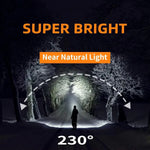 lampe frontale led rechargeable 1500lm noir orange 3modes ipx6 14h usb