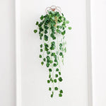 panier suspendu tressé plante artificielle soie vigne naturelle mariage anniversaireintérieur rustic déco