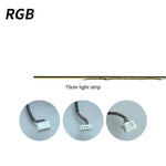 éclairage led ruban rgb 75cm 110cm contrôleur principal secondaire lumières.storage porte