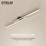 lampe murale moderne led noir or minimaliste surface