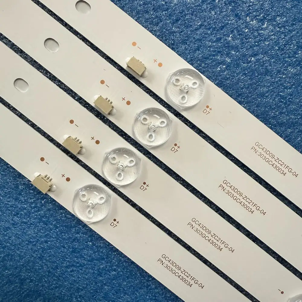 bande led blanche transparente moderne connecteurs réutilisable aluminium sans fil