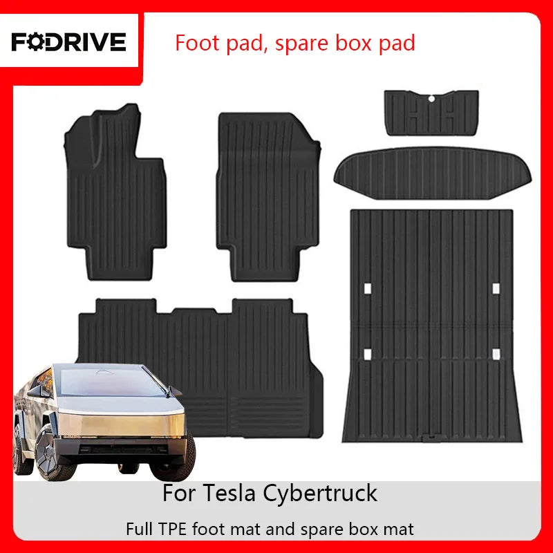 tapis sol voiture noir rayures verticales moderne antidérapant protection coffre universal adaptable