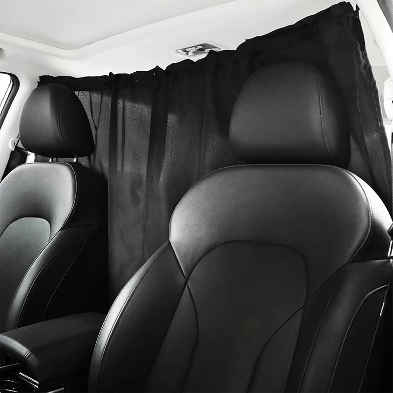 Rideau pare-soleil pour voiture - protection vie privée