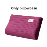 taies d'oreiller coton 100% marron violet rose bleu modernes 50x30cm non toxiques casa