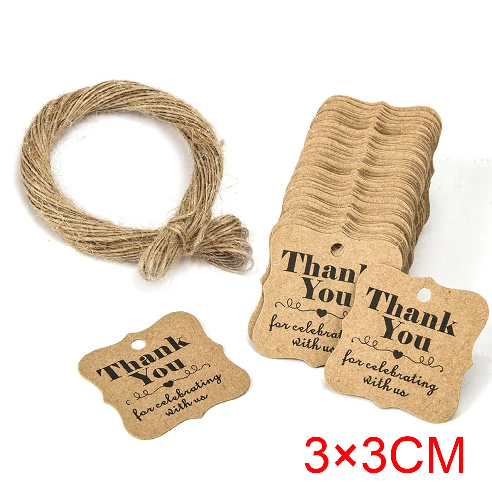 étiquettes rondes marron clair imprimées hand made especialmente para usted sourires écolos 3cm simple