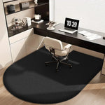 tapis sol noir points blancs moderne adhésif intérieur salon chambre cuisine salle bain polyester