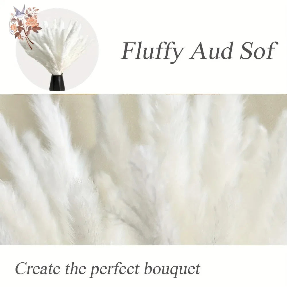 décoration boho bouquet plumes blanches douces intérieur anniversaire mariage