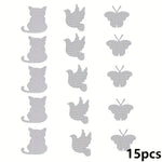 patchs réparation moustiquaire adhésifs formes animales chat oiseau décorative facile pose semi transparent