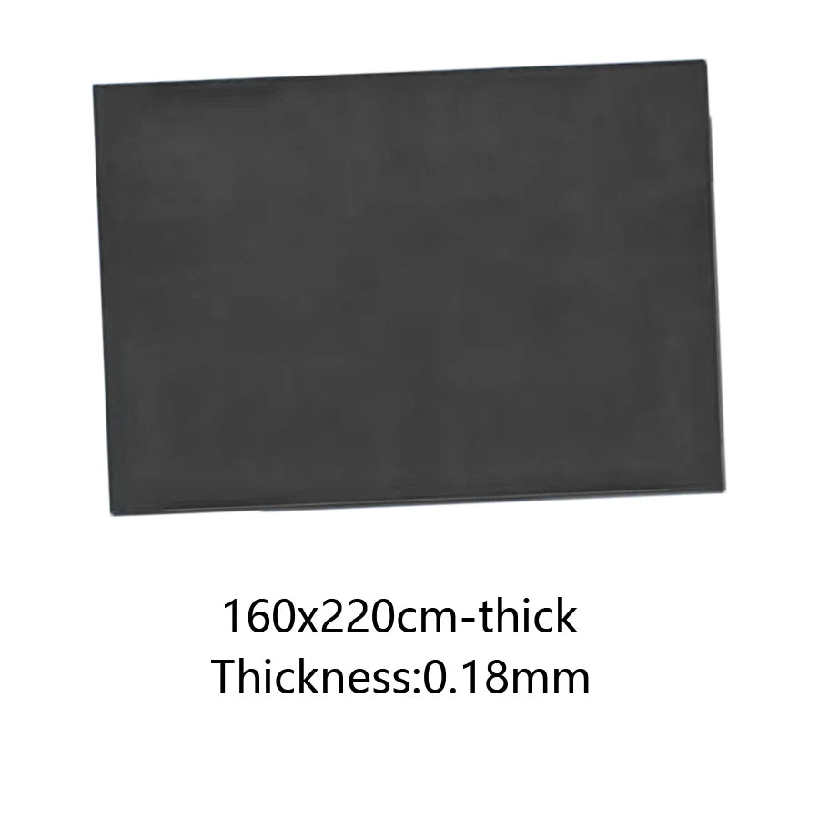 tapis imperméable noir animaux adhésif facile nettoyer intérieur extérieur résistant morsures