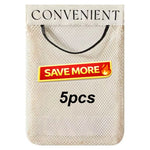 sacs rangement mesh réutilisables velcro blanc noir convenients semi transparents minimaliste