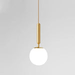 Lampes suspendues modernes verre coloré bleu rouge ambre blanc gris doré noir minimaliste