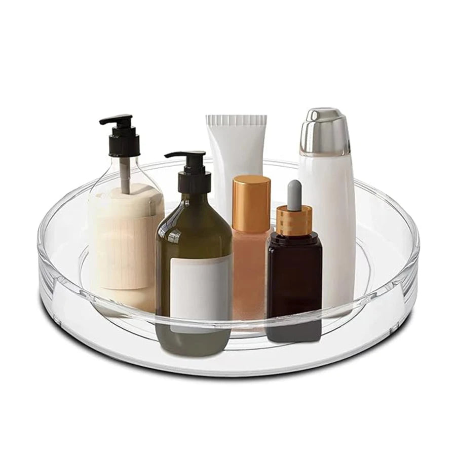 conteneur alimentaire rotatif transparent moderne épices condiments cuisine 23cm 27cm