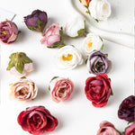 décoration intérieure fleurs artificielles roses délicates variées couleurs réaliste maison chambre table événements