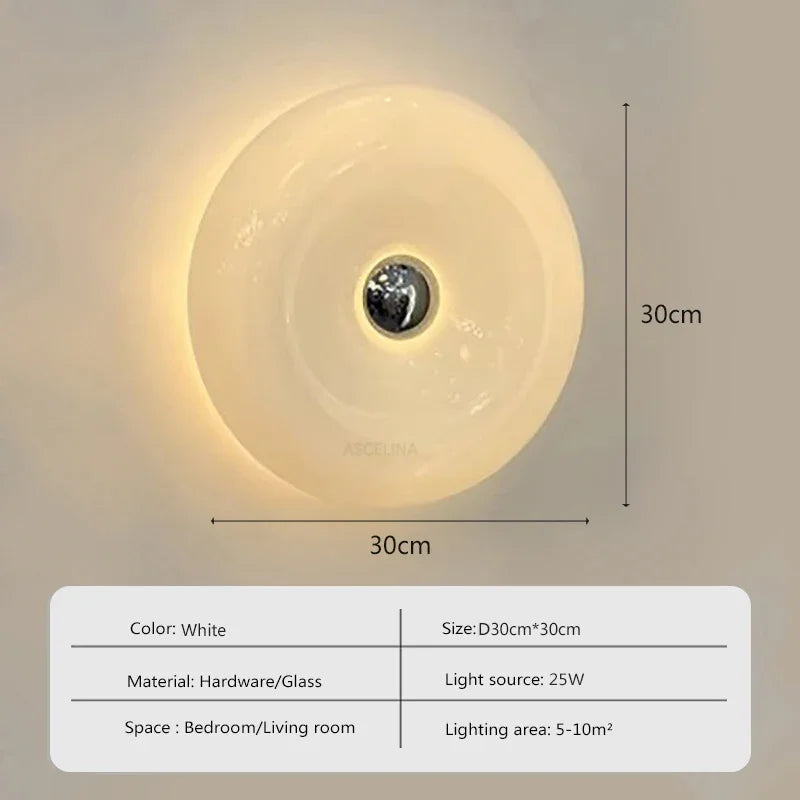lampe sol moderne blanc orange adhésive éclairage quotidien salle manger contemporain